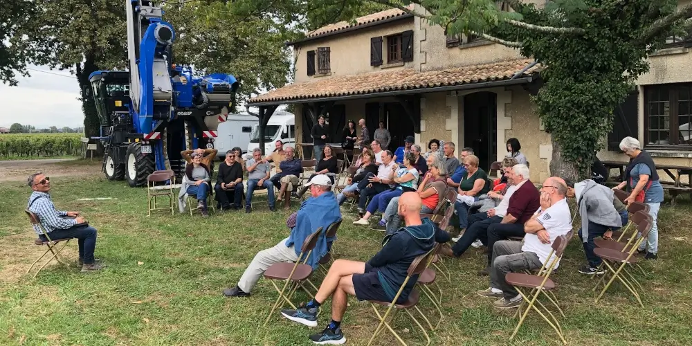 Philippe Carretero face aux investisseurs lors de la premire assemblée générale des Capucins